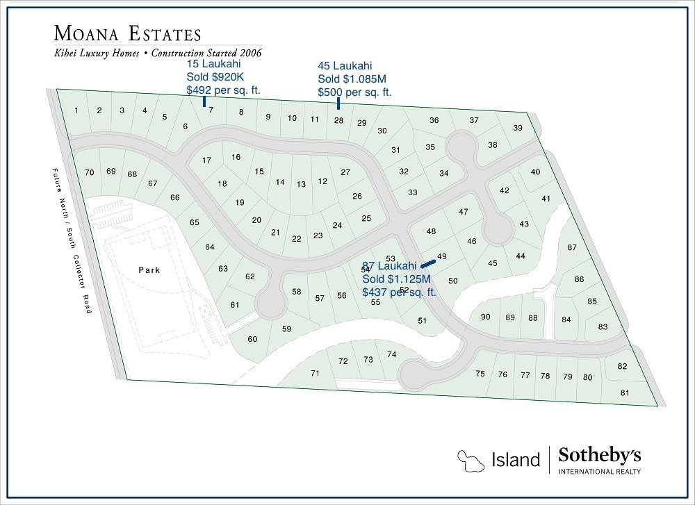 Moana Estates Market Update Map